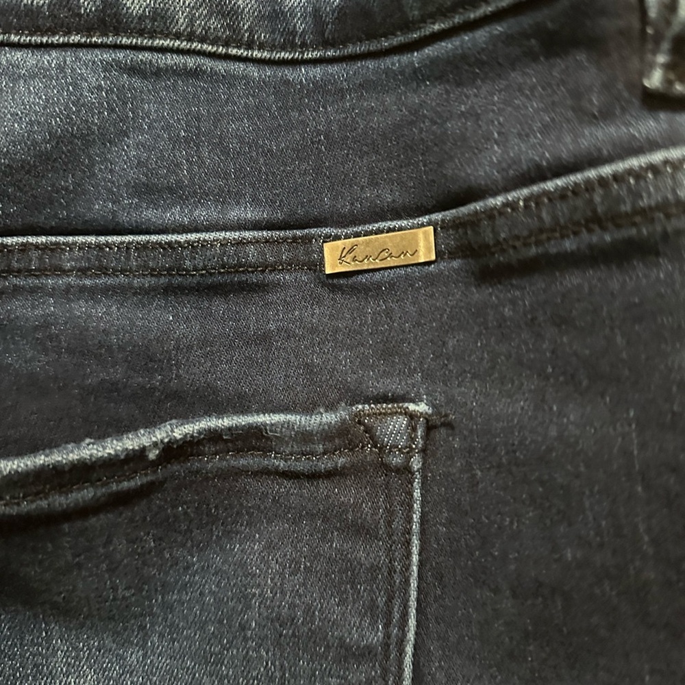 Kancan Exclusively for Maurices High-Waisted Flare Bootcut Jeans Dark Wash+size - Picture 10 of 16